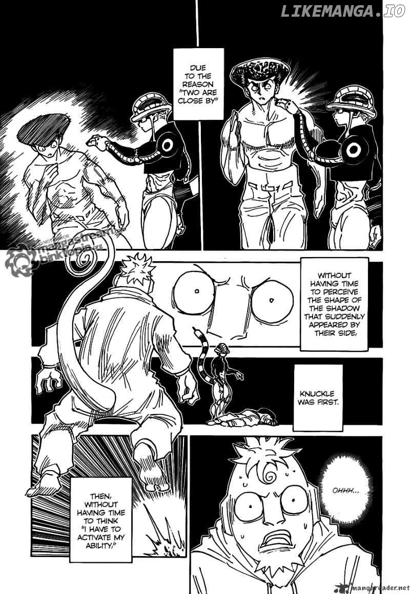 Hunter x Hunter, Chapter 308 image 15